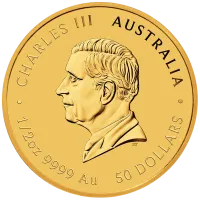 Монета «Год Лошади», 2026 г., Золото, 15,55 гр., проба 999.9, АВСТРАЛИЯ