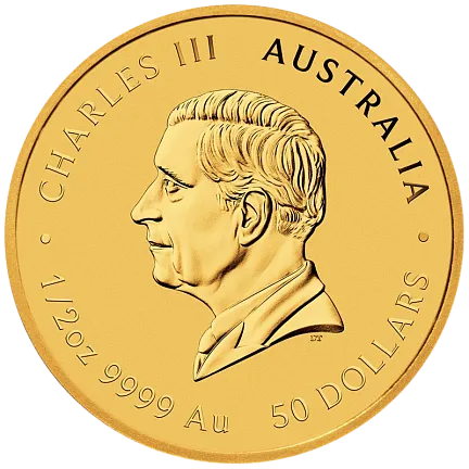 Монета «Год Лошади», 2026 г., Золото, 15,55 гр., проба 999.9, АВСТРАЛИЯ