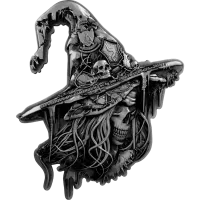 Монета «Магический амулет», 2025 г., Серебро, 62,2 гр., проба 999, КАМЕРУН