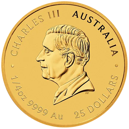 Монета «Год Лошади», 2026 г., Золото, 7,78 гр., проба 999.9, АВСТРАЛИЯ