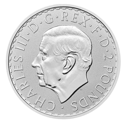 Монета «Британия», 2026 г., Серебро, 31,1 гр., проба 999, СОЕДИНЕННОЕ КОРОЛЕВСТВО