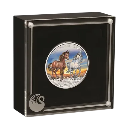 Монета «Австралийский Брамби », 2025 г., Серебро, 31,1 гр., проба 999.9, АВСТРАЛИЯ