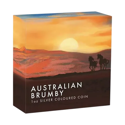 Монета «Австралийский Брамби », 2025 г., Серебро, 31,1 гр., проба 999.9, АВСТРАЛИЯ