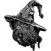 Монета «Магический амулет», 2025 г., Серебро, 62,2 гр., проба 999, КАМЕРУН