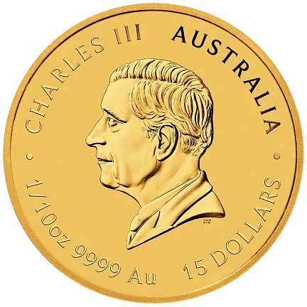 Монета «Год Лошади», 2026 г., Золото, 3,11 гр., проба 999.9, АВСТРАЛИЯ